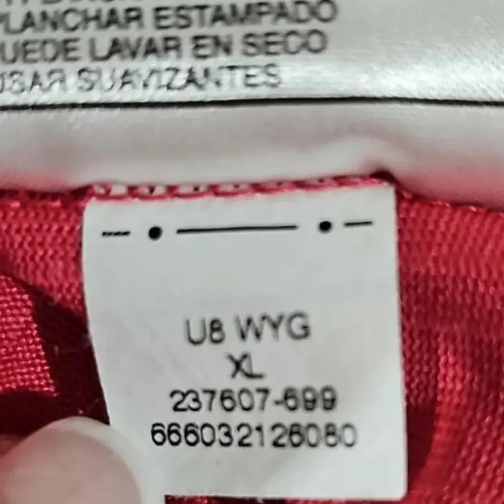 Nike Fit Dry Tiger Woods Collection Golf Polo Shirt Red Size XL